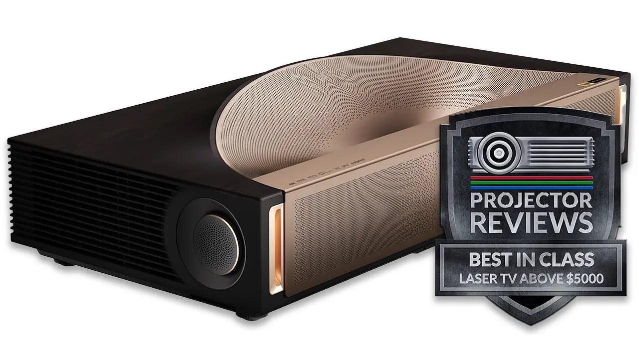AWOL Vision LTV-3000 Pro en salón moderno