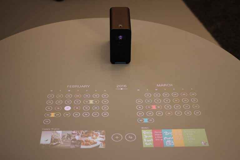 A qué distancia de la pared va un proyector UST: tabla por pulgadas